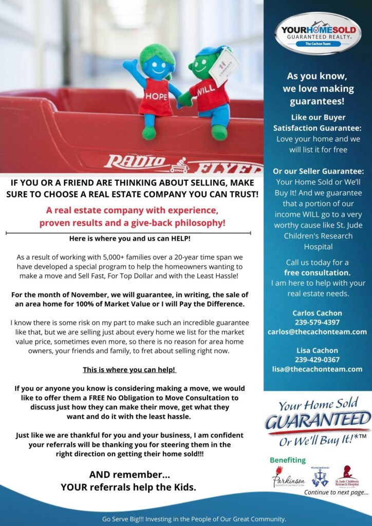 Your Home Sold Guaranteed Realty - The Cachon Team
