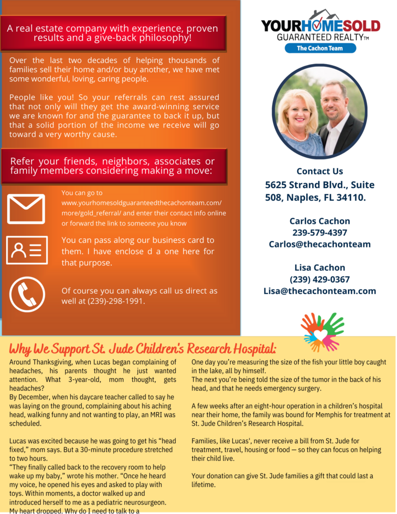 Your Home Sold Guaranteed Realty - The Cachon Team