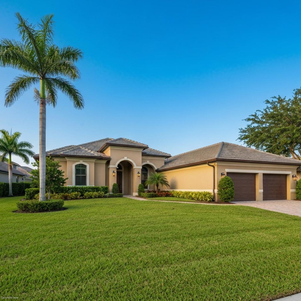 Beautiful residential home in Naples Florida - Are There Any Gated Communities in Naples Under 600k?