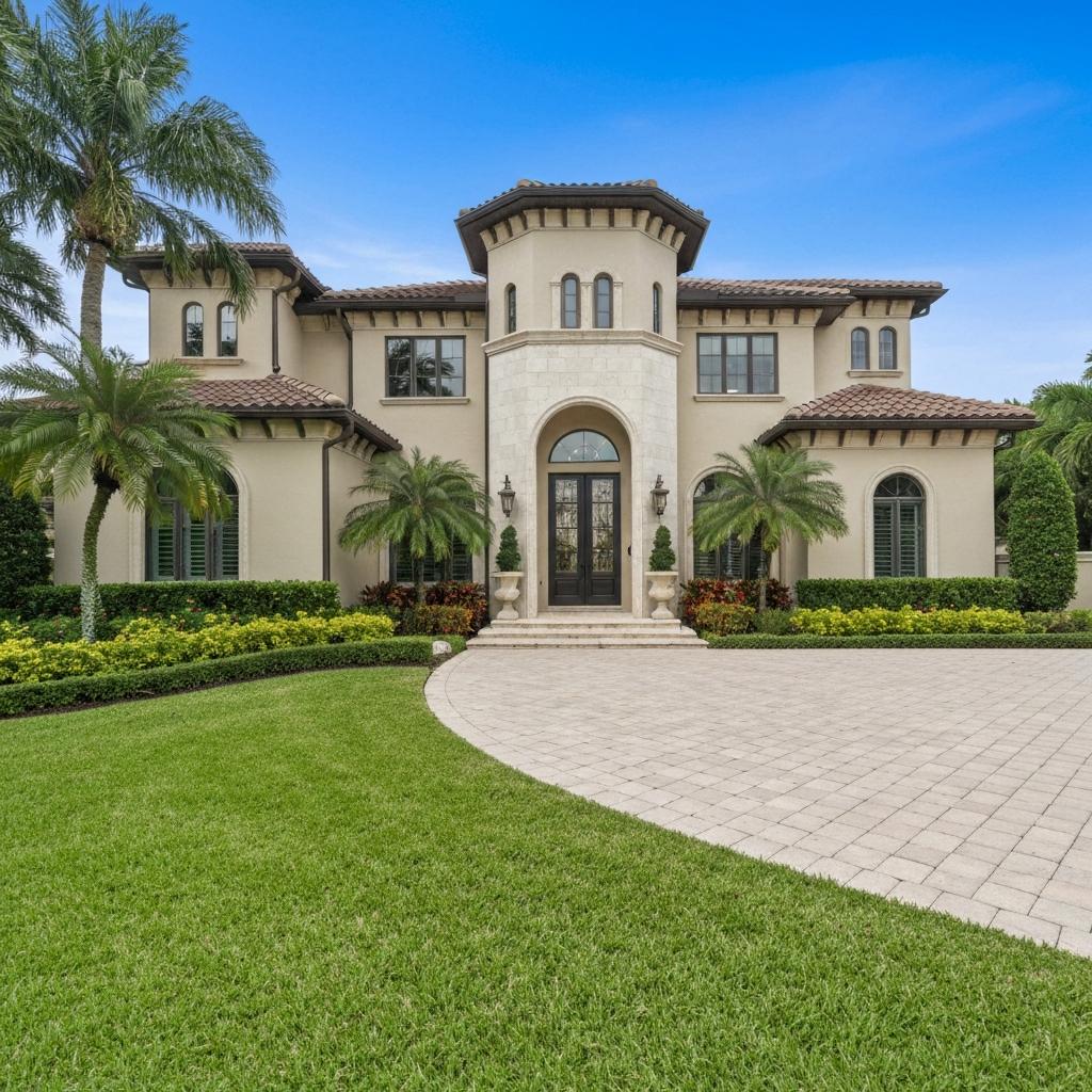 Luxury estate home with grand architecture in Naples Florida - Why Are Luxury Homes in Naples Taking Longer to Sell